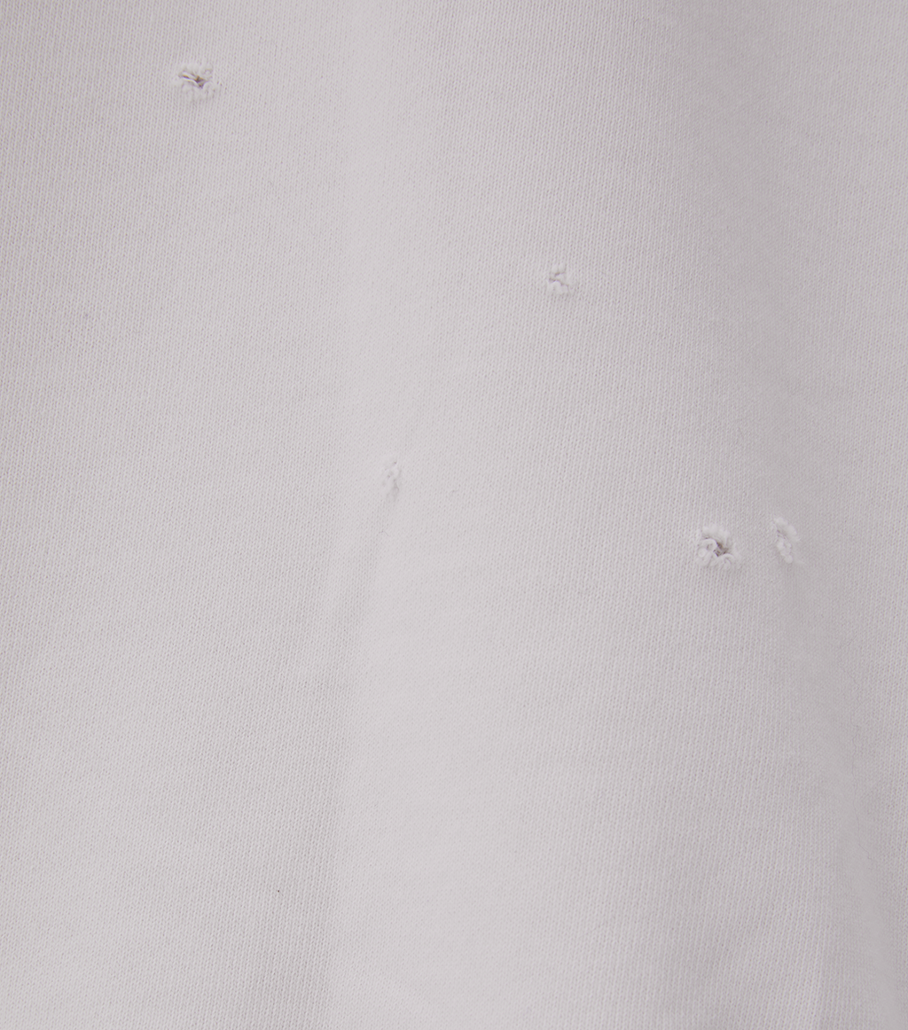 Llege - Garment Dyed Cube Logo Sweatshirt (Cement White) product image 5 | TRAB K-Fashion Australia
