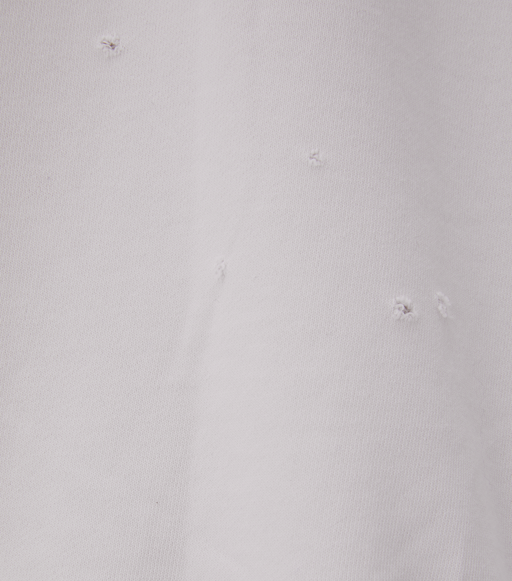 Llege - Garment Dyed Cube Logo Sweatshirt (Cement White) product image 5 | TRAB K-Fashion Australia