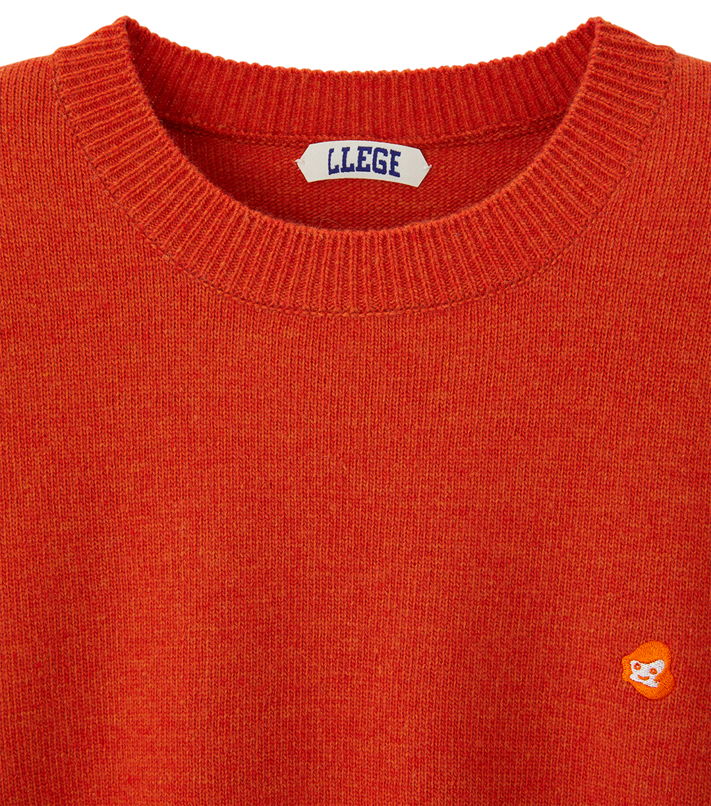 Llege - Jubangwol Signature Sweater (Orange) product image 4 | TRAB K-Fashion Australia