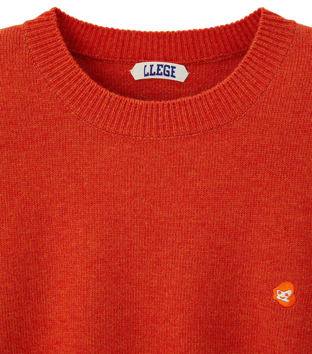 Llege - Jubangwol Signature Sweater (Orange) product image 4 | TRAB K-Fashion Australia