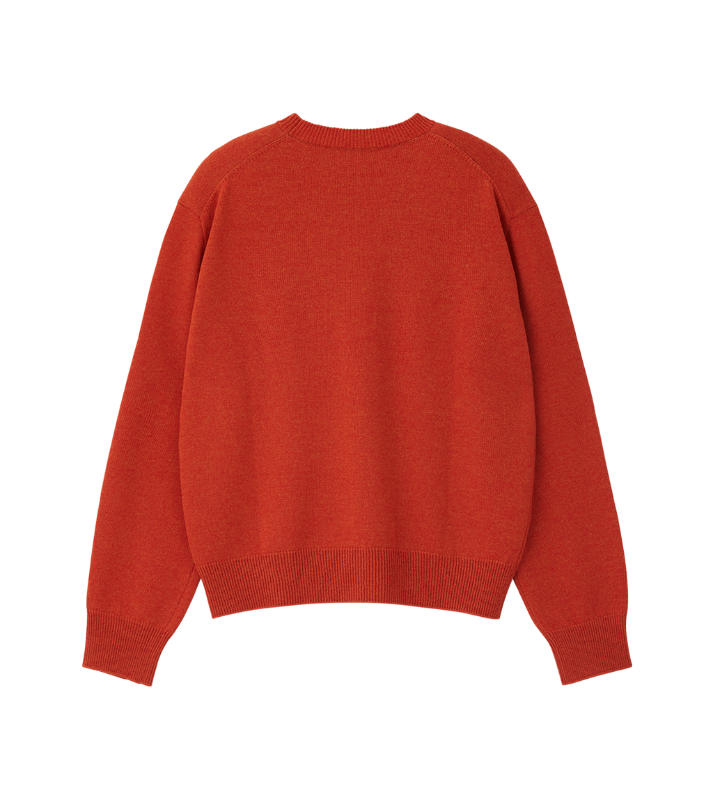 Llege - Jubangwol Signature Sweater (Orange) product image 2 | TRAB K-Fashion Australia