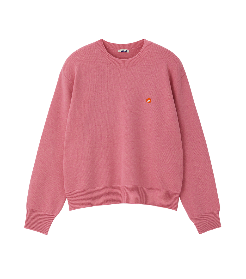 Llege - Jubangwol Signature Sweater (Pink) product image 1 | TRAB K-Fashion Australia