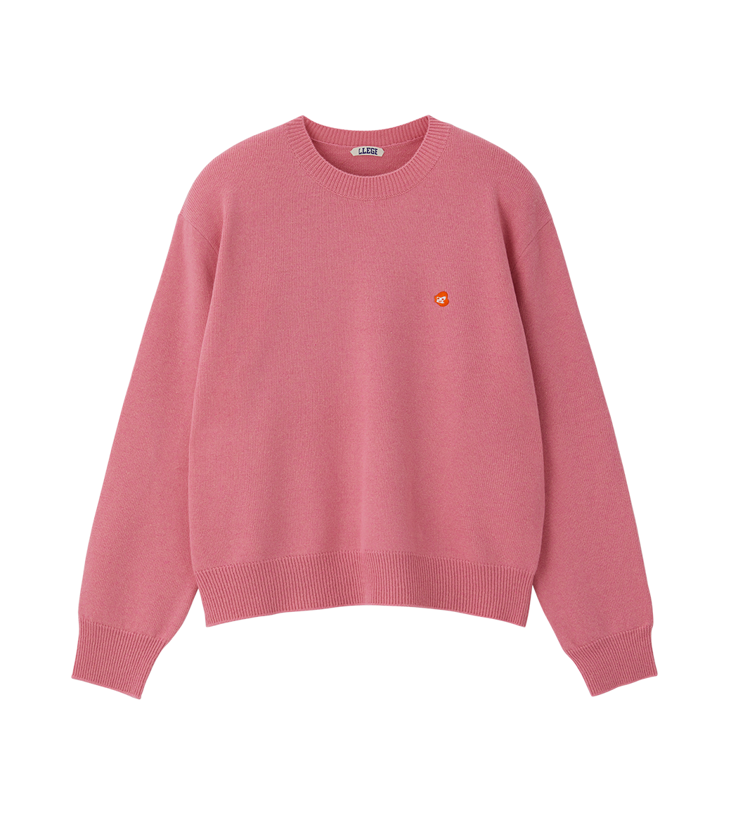 Llege - Jubangwol Signature Sweater (Pink) product image 1 | TRAB K-Fashion Australia