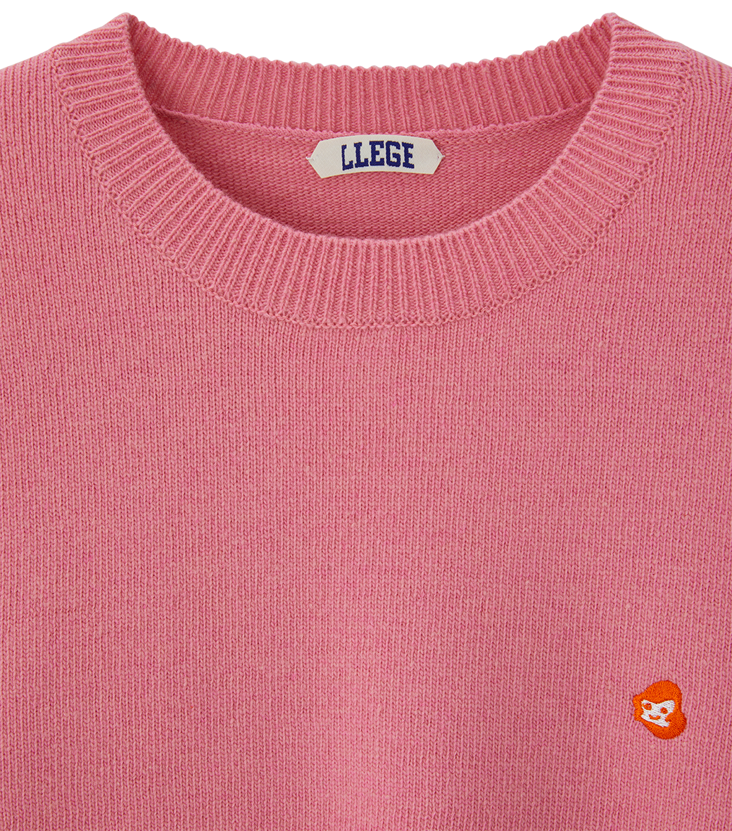 Llege - Jubangwol Signature Sweater (Pink) product image 4 | TRAB K-Fashion Australia