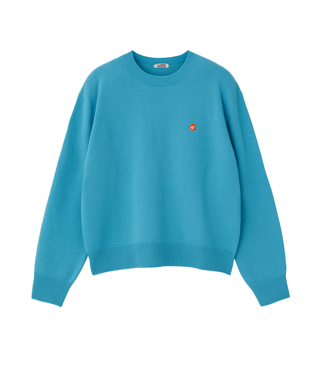Llege - Jubangwol Signature Sweater (Blue) product image 1 | TRAB K-Fashion Australia