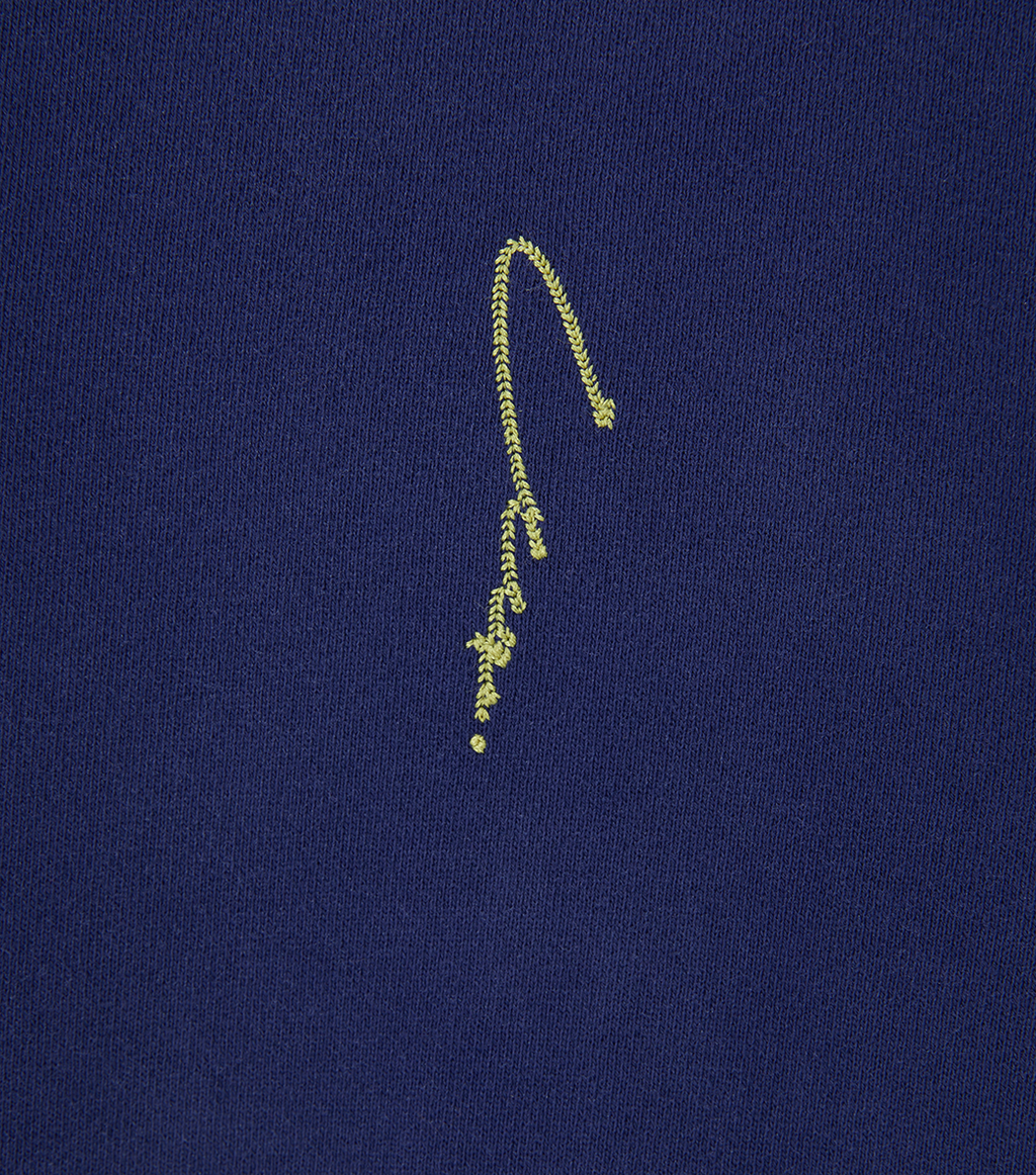 Llege - Garment Dyed Sweatshirt (Navy) product image 3 | TRAB K-Fashion Australia