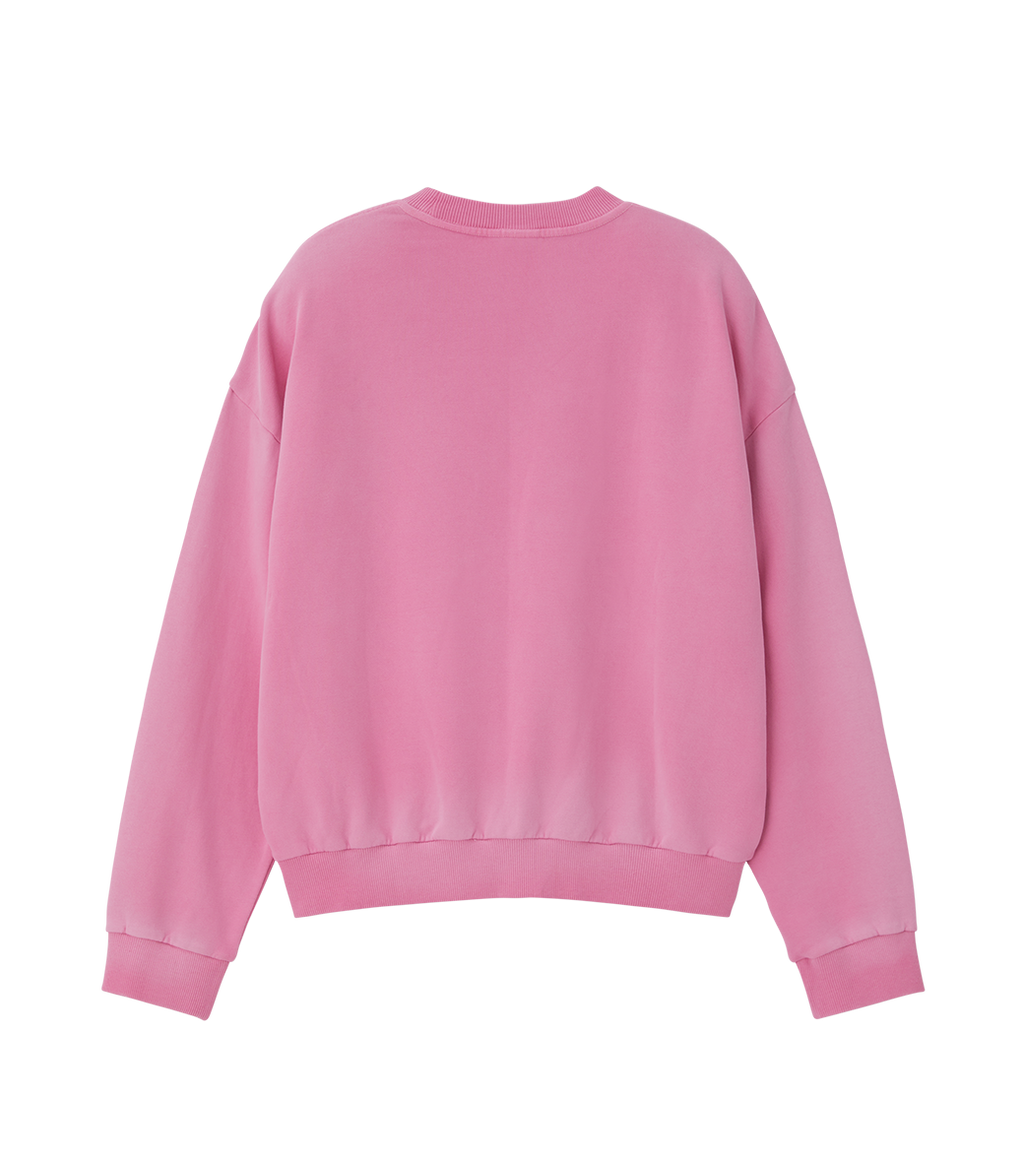 Llege - Garment Dyed Sweatshirt (Pink) product image 2 | TRAB K-Fashion Australia