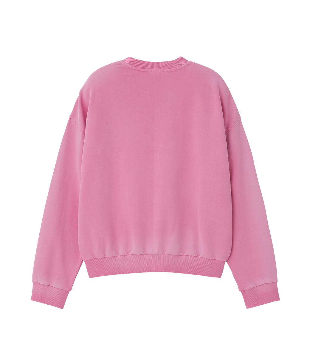 Llege - Garment Dyed Sweatshirt (Pink) product image 2 | TRAB K-Fashion Australia