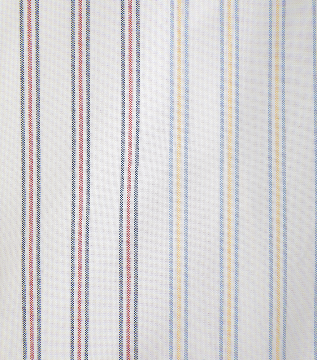 Llege - Multi Stripe Oxford Shirt (Off White) product image 5 | TRAB K-Fashion Australia