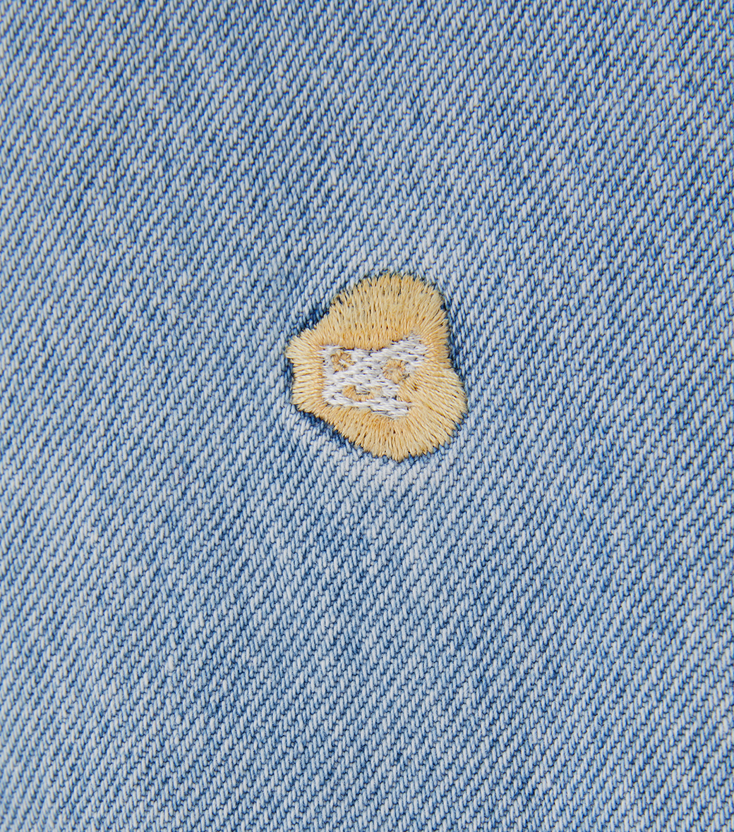 Llege - Destroyed Denim Harrington (Light Blue) product image 3 | TRAB K-Fashion Australia