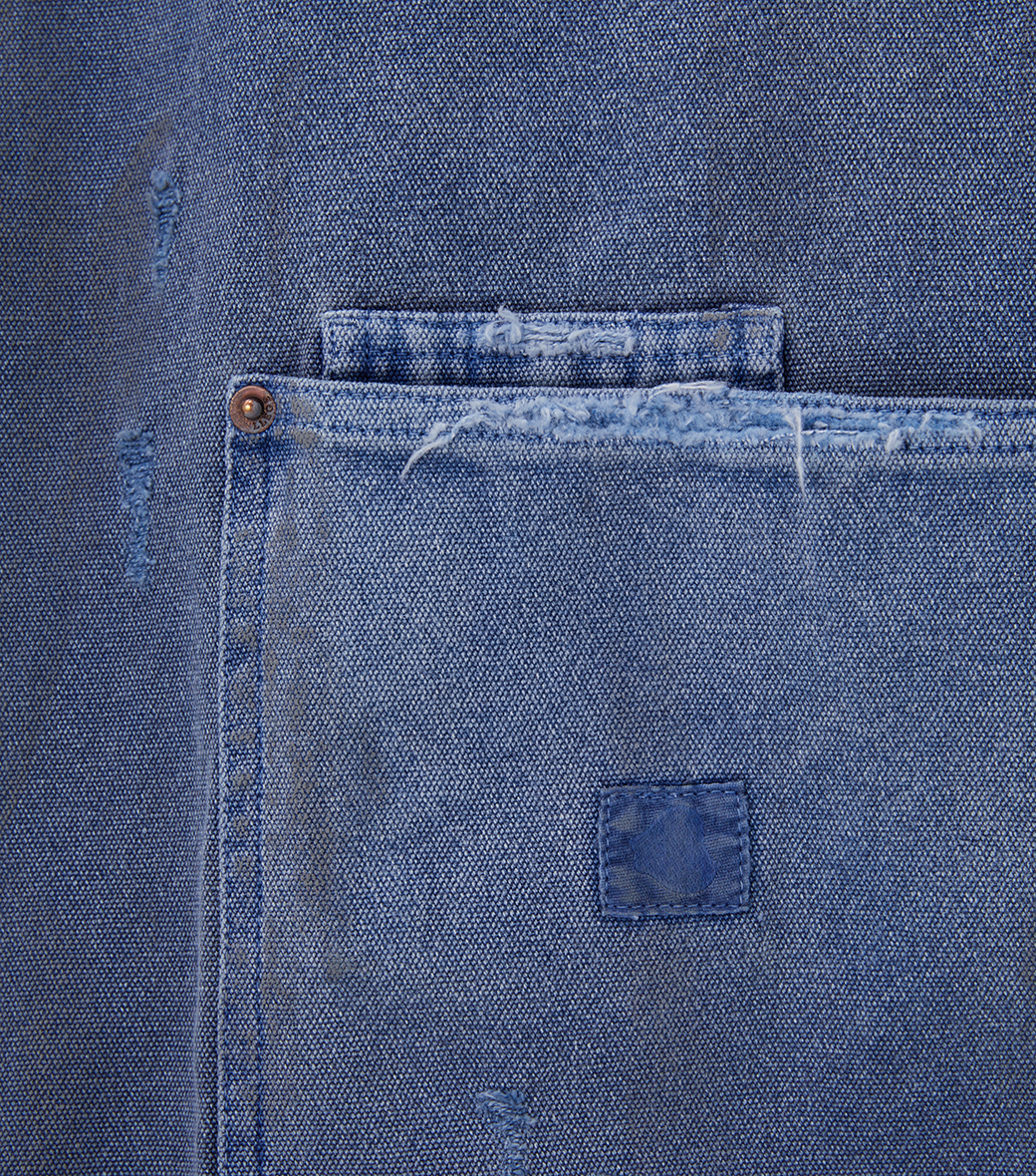 Llege - Damaged Work Jacket (Blue) product image 4 | TRAB K-Fashion Australia
