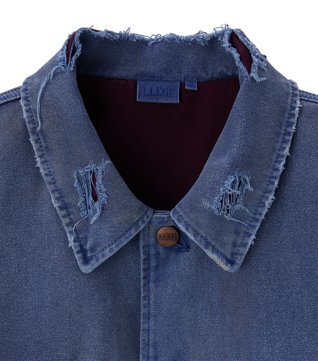 Llege - Damaged Work Jacket (Blue) product image 5 | TRAB K-Fashion Australia