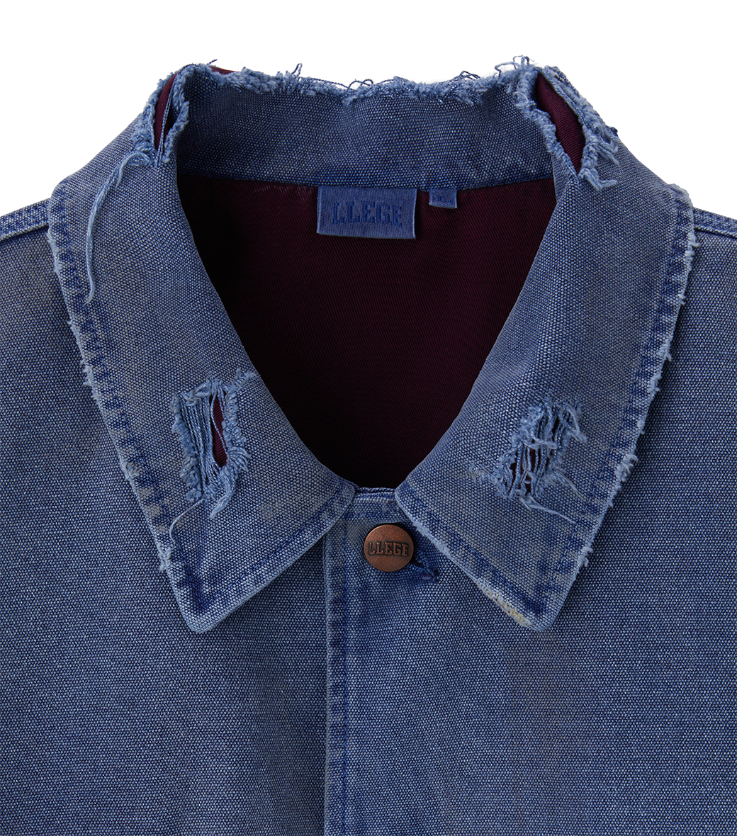 Llege - Damaged Work Jacket (Blue) product image 5 | TRAB K-Fashion Australia