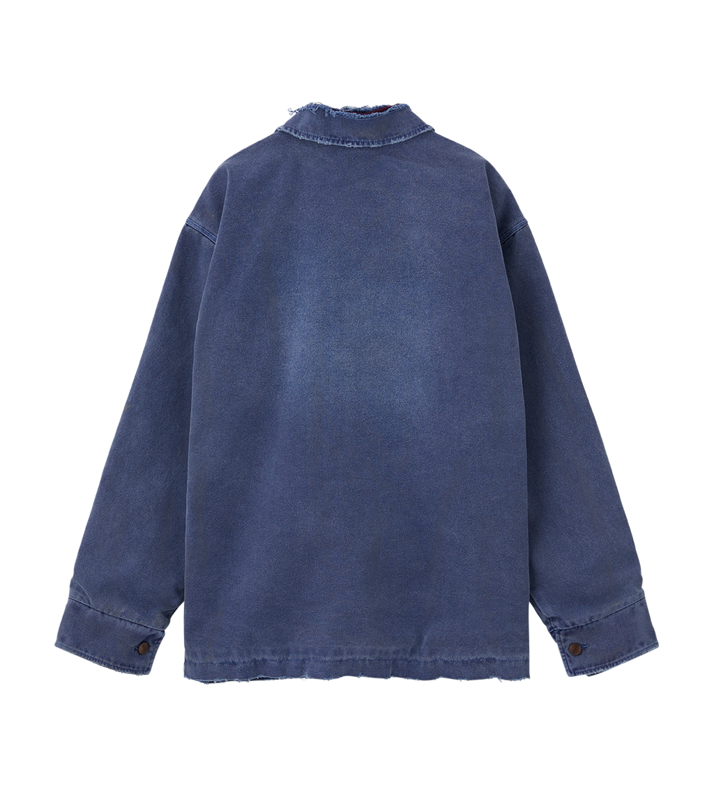Llege - Damaged Work Jacket (Blue) product image 2 | TRAB K-Fashion Australia