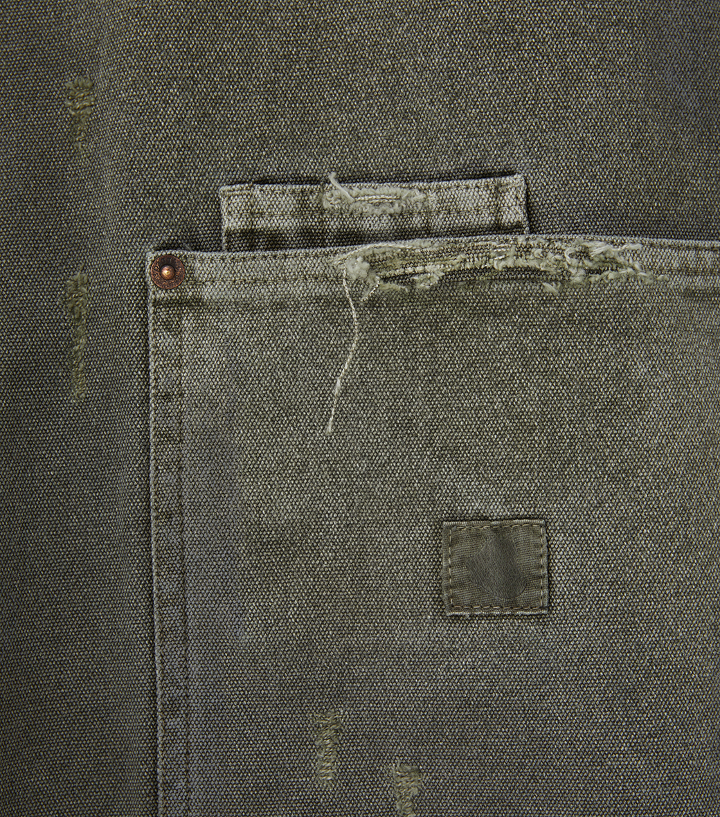 Llege - Damaged Work Jacket (Grey) product image 4 | TRAB K-Fashion Australia