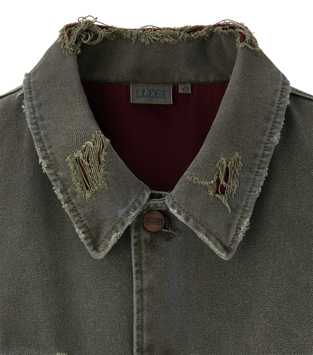 Llege - Damaged Work Jacket (Grey) product image 5 | TRAB K-Fashion Australia