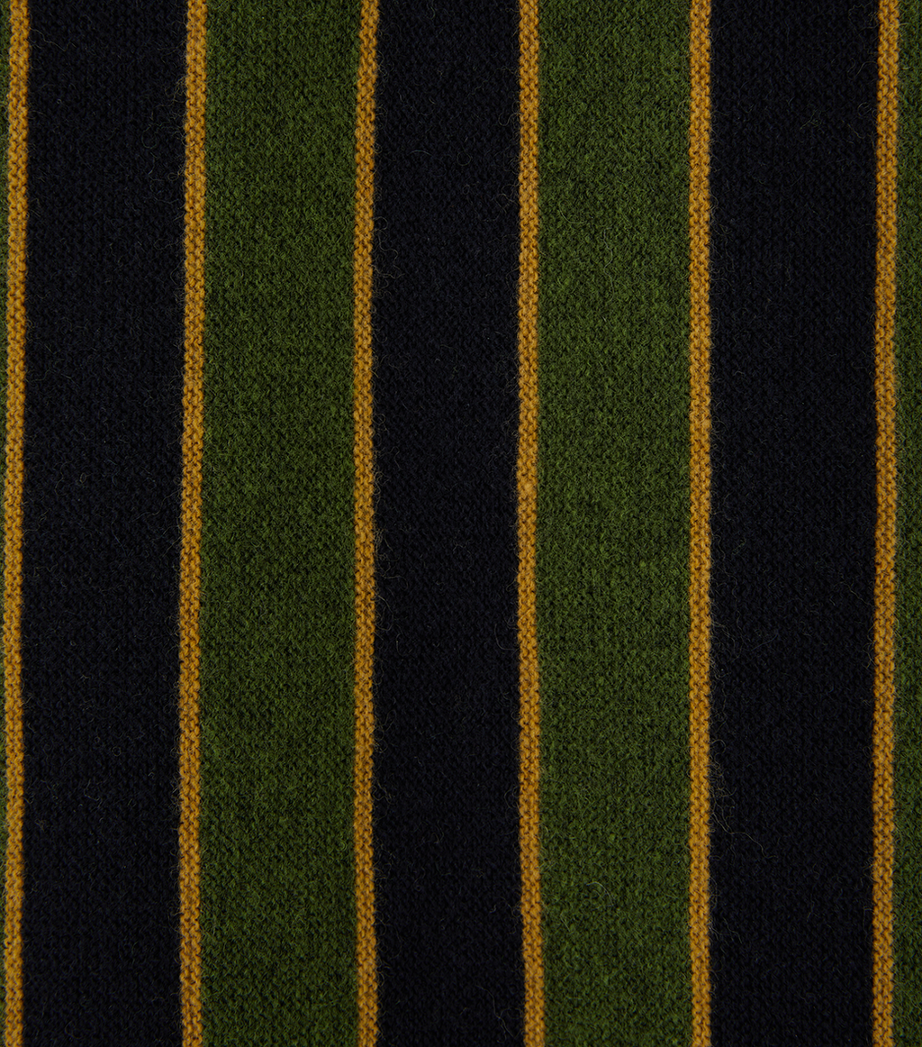 Llege - Vertical Stripe Polo Knit (Green) product image 5 | TRAB K-Fashion Australia