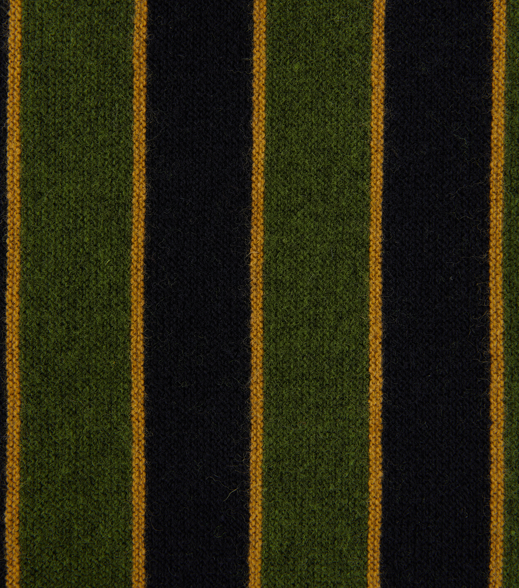 Llege - Vertical Stripe Knit Cardigan (Green) product image 5 | TRAB K-Fashion Australia
