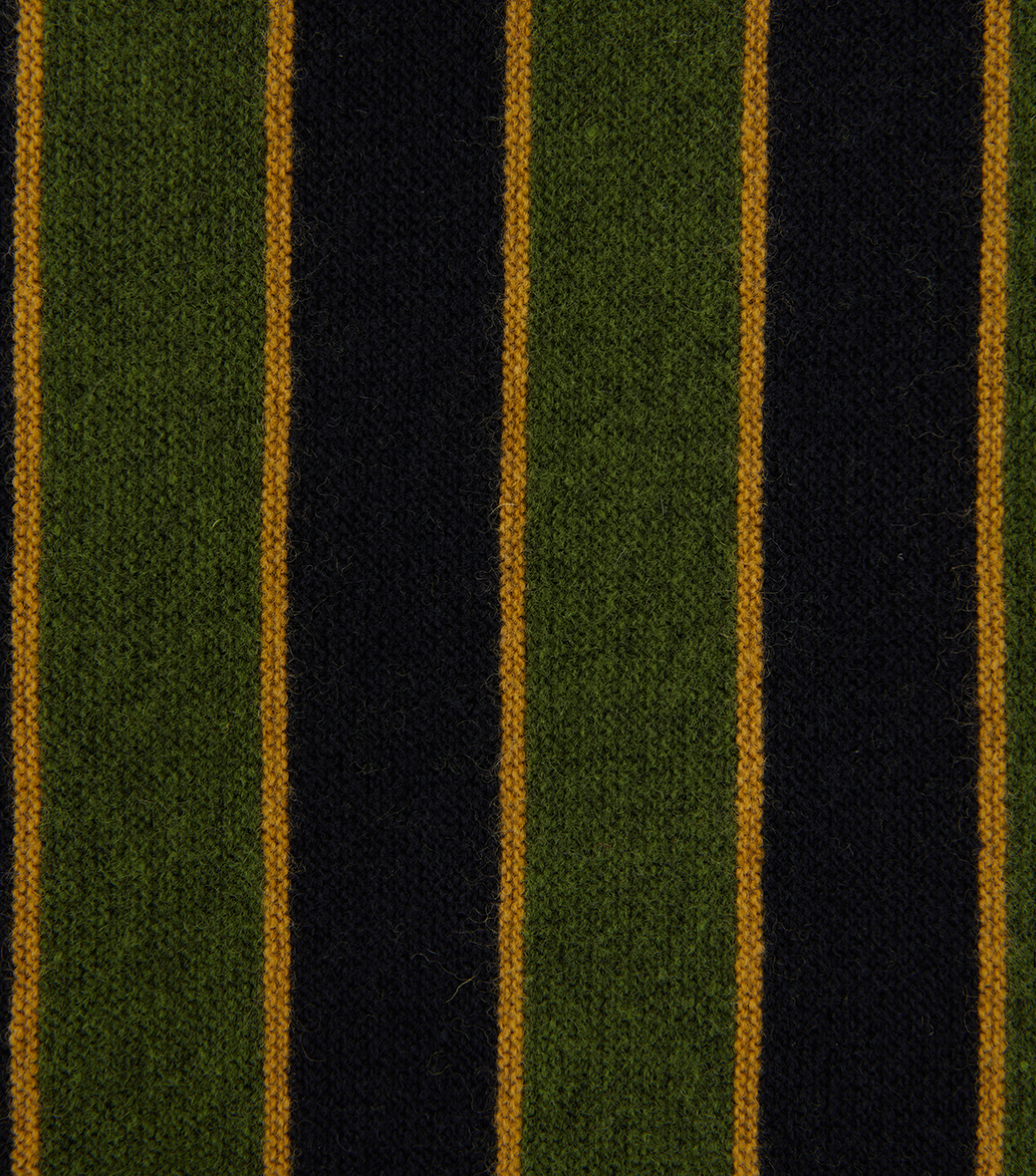 Llege - Vertical Stripe Knit Cardigan (Green) product image 5 | TRAB K-Fashion Australia