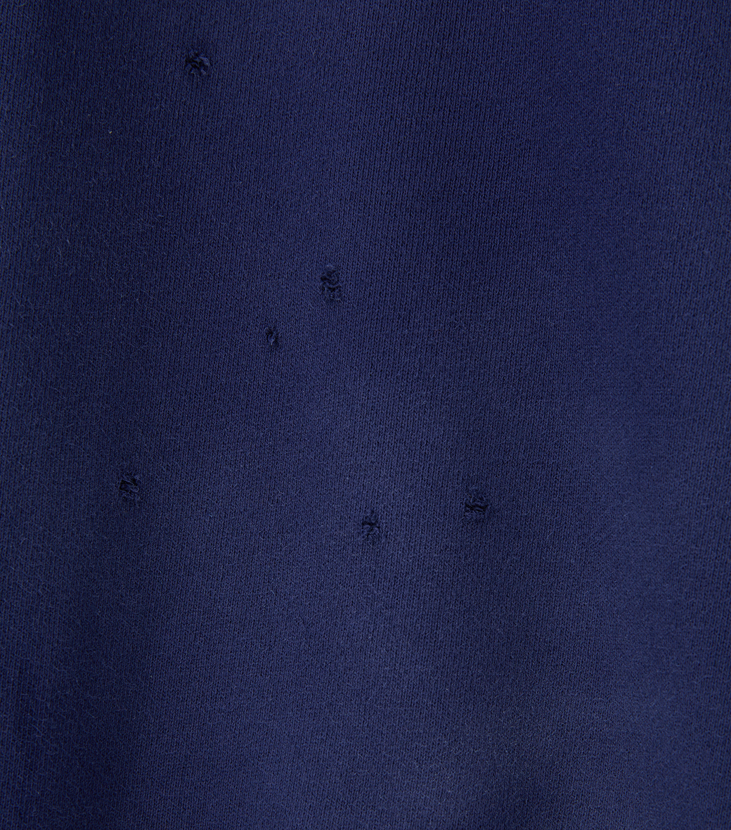 Llege - Garment Dyed Cube Logo Sweatshirt (Navy) product image 5 | TRAB K-Fashion Australia