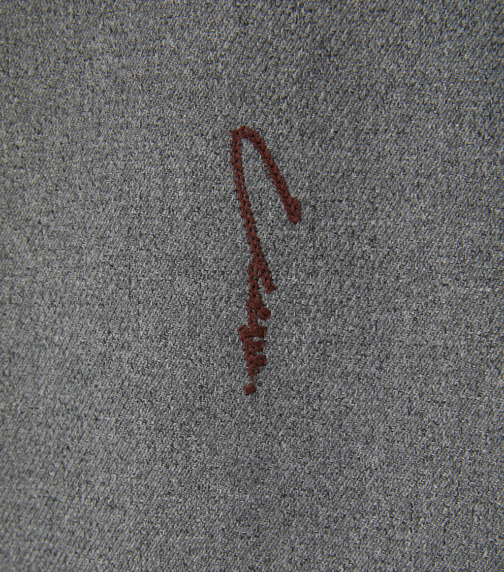Llege - Embroidery Logo Track Jumper (Grey) product image 3 | TRAB K-Fashion Australia