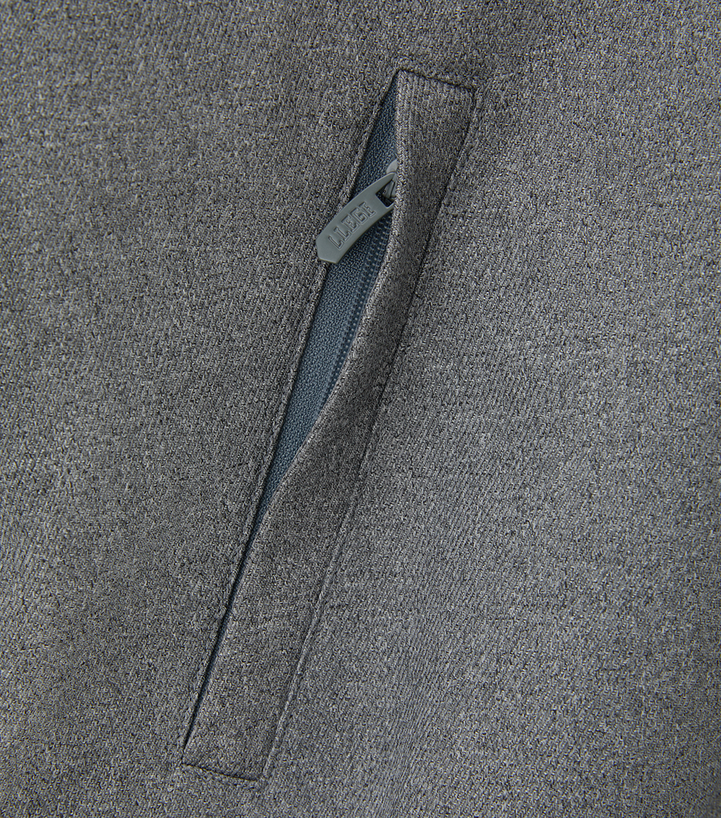 Llege - Embroidery Logo Track Jumper (Grey) product image 5 | TRAB K-Fashion Australia