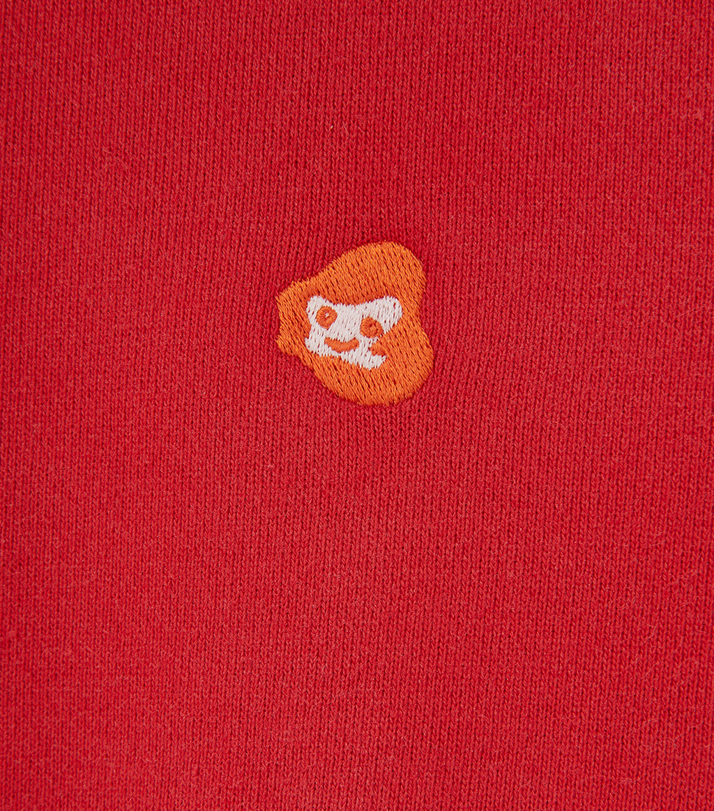 Llege - Garment Dyed Hoodie Jumper (Red) product image 3 | TRAB K-Fashion Australia