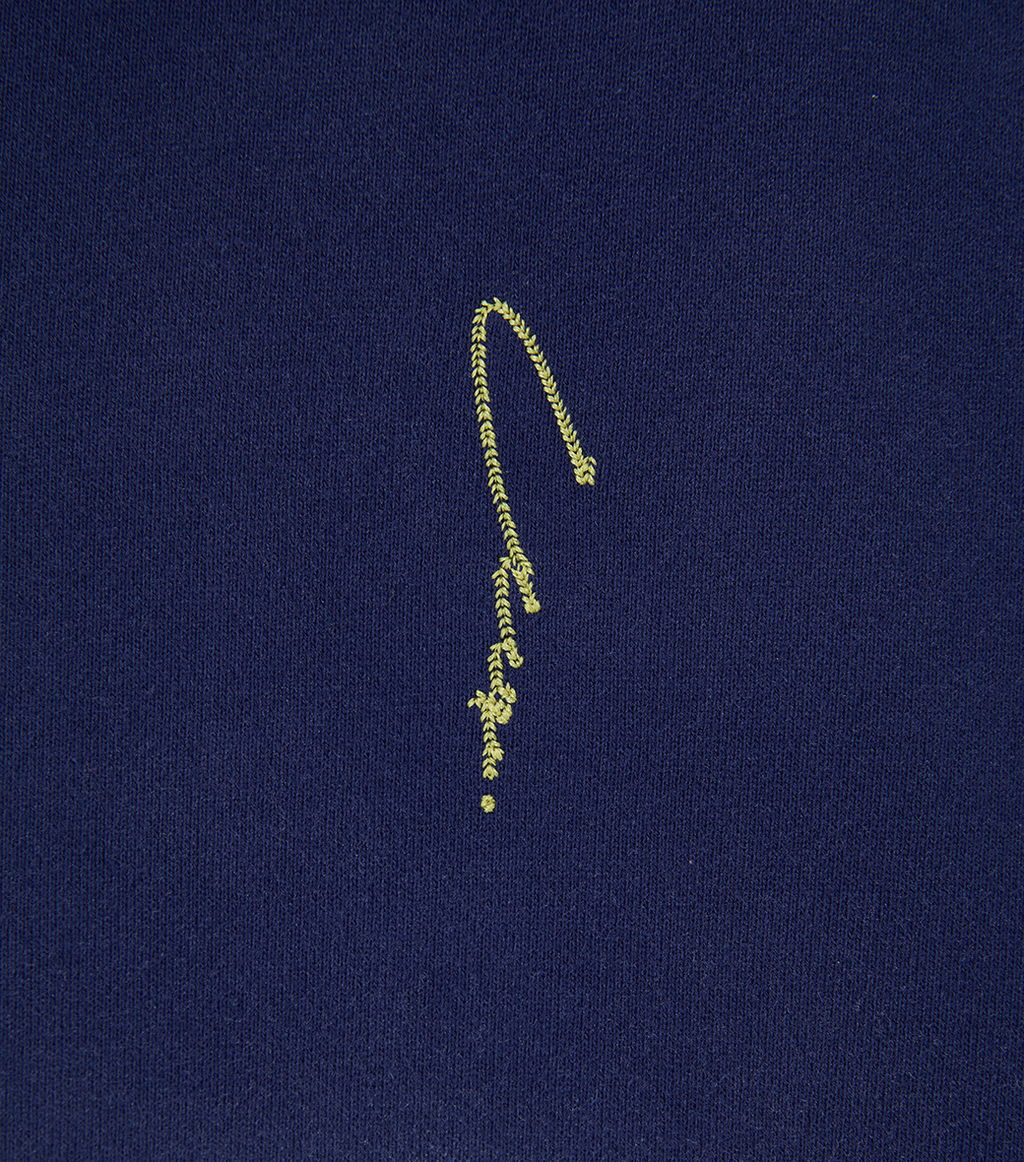Llege - Garment Dyed Hoodie (Navy) product image 3 | TRAB K-Fashion Australia