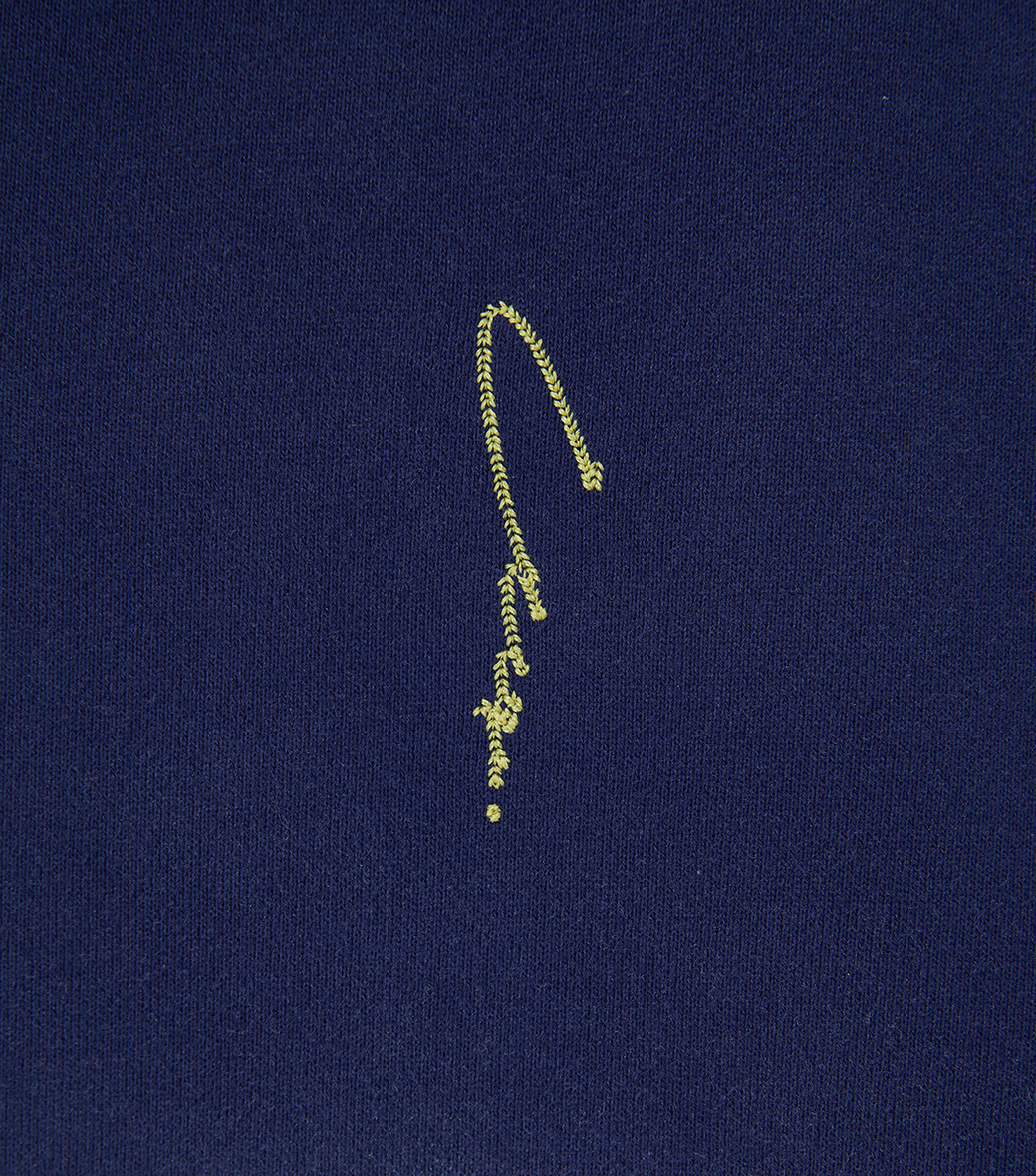 Llege - Garment Dyed Hoodie (Navy) product image 3 | TRAB K-Fashion Australia