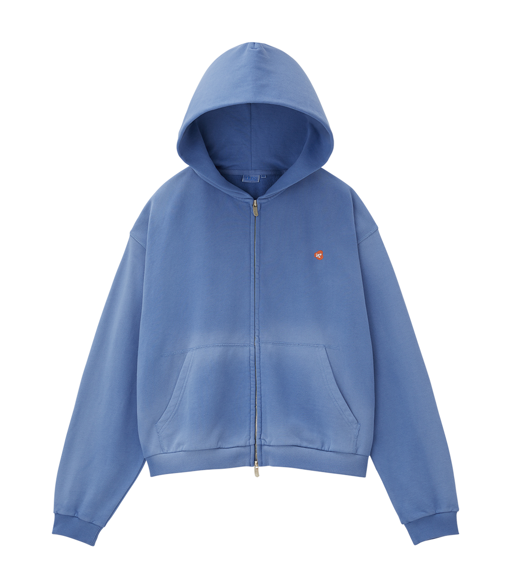 Llege - Garment Dyed Hoodie Jumper (Blue) product image 1 | TRAB K-Fashion Australia