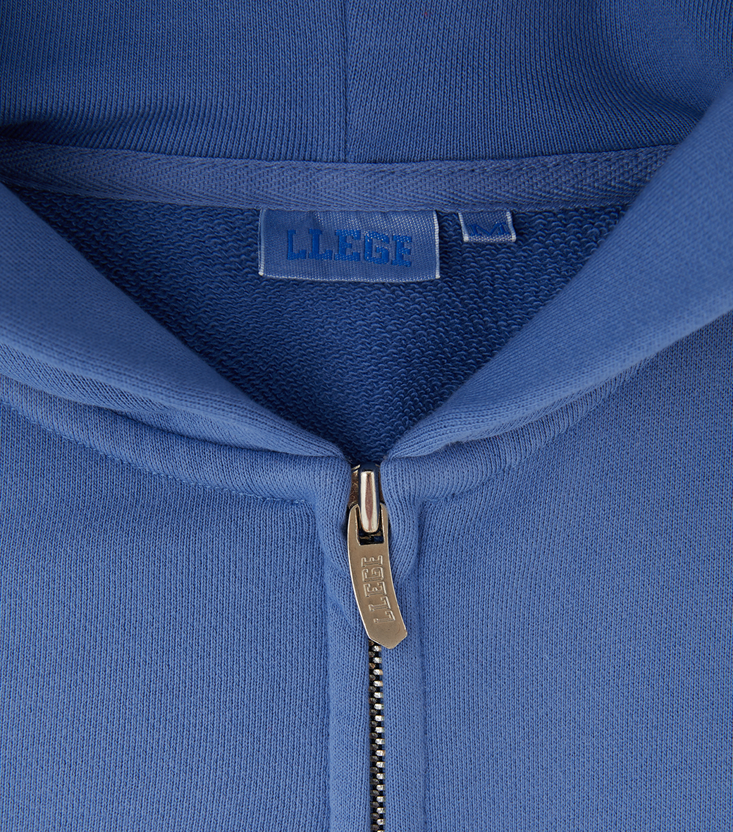 Llege - Garment Dyed Hoodie Jumper (Blue) product image 4 | TRAB K-Fashion Australia