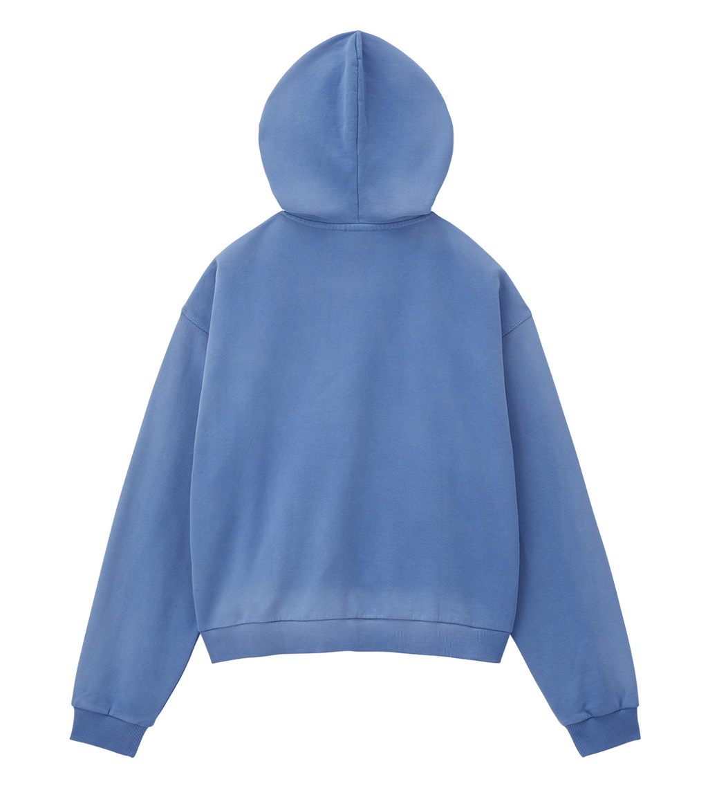 Llege - Garment Dyed Hoodie Jumper (Blue) product image 2 | TRAB K-Fashion Australia