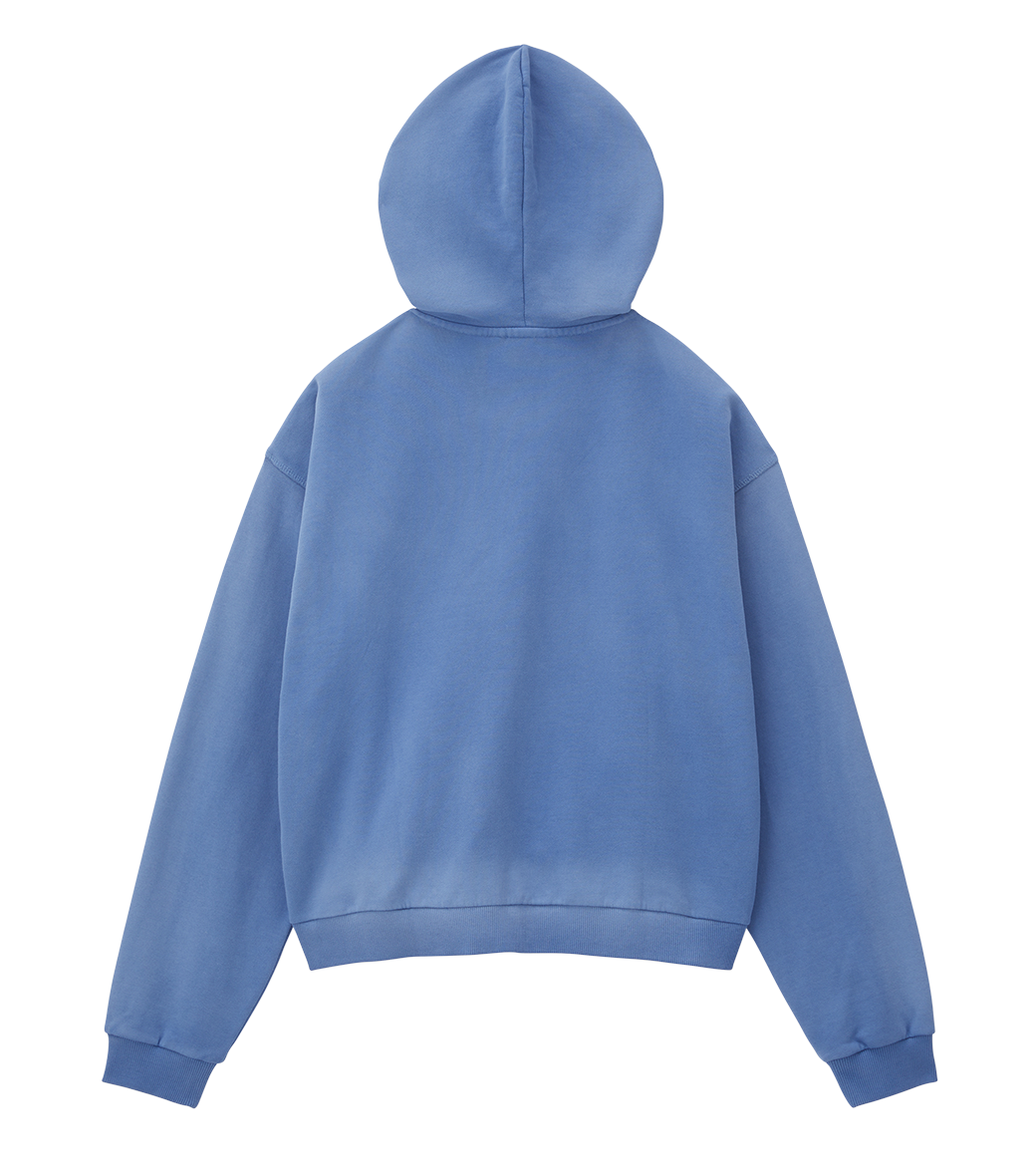 Llege - Garment Dyed Hoodie Jumper (Blue) product image 2 | TRAB K-Fashion Australia
