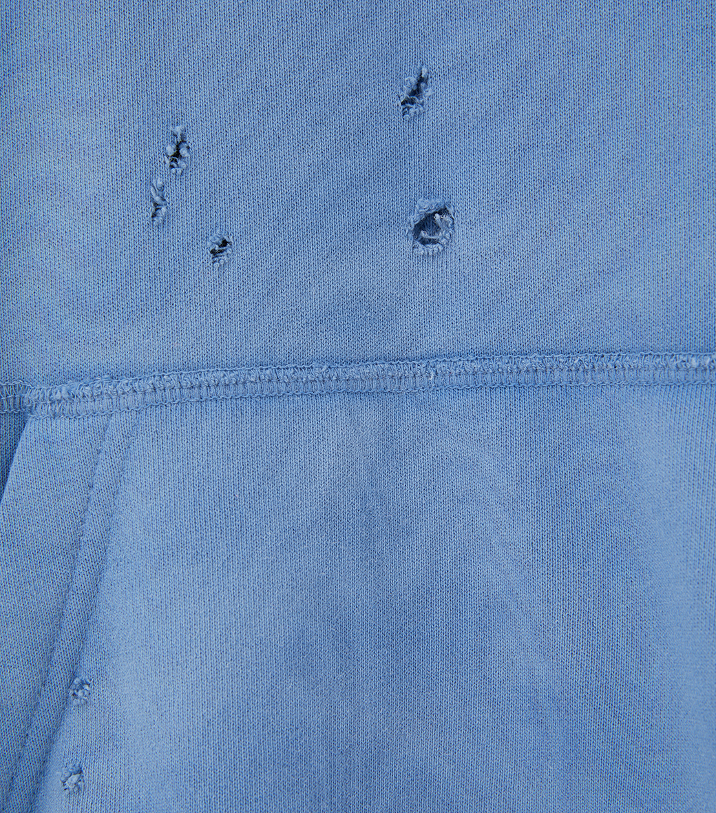Llege - Garment Dyed Reversible Hoodie (Blue) product image 4 | TRAB K-Fashion Australia