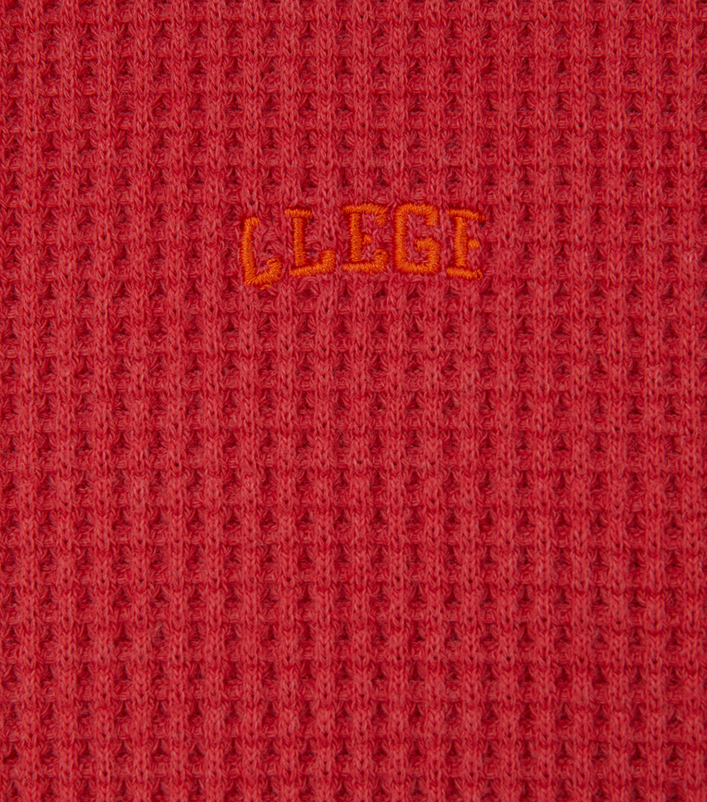 Llege - Garment Dyed Reversible Hoodie (Red) product image 7 | TRAB K-Fashion Australia