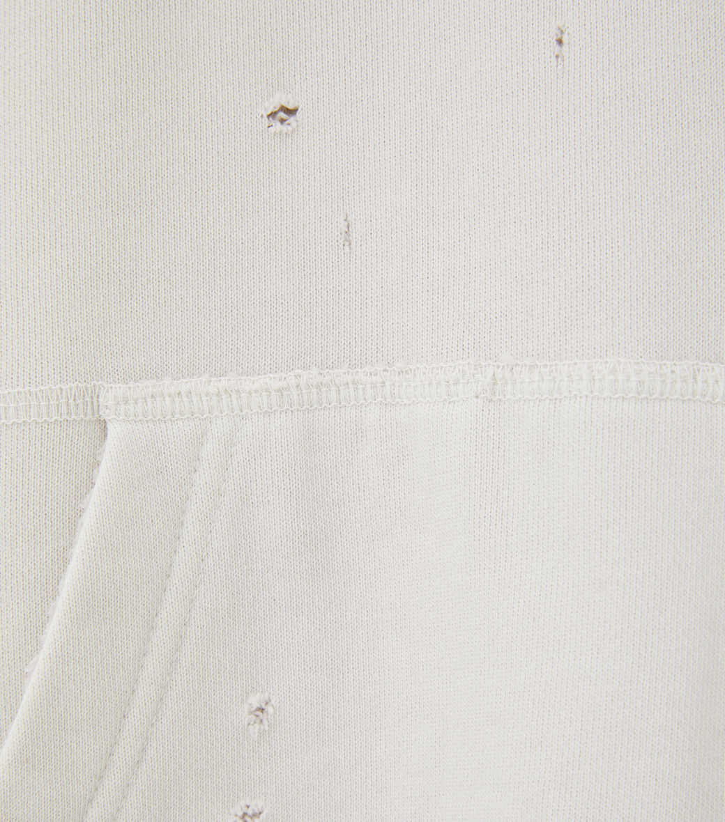 Llege - Garment Dyed Reversible Hoodie (Cement White) product image 4 | TRAB K-Fashion Australia