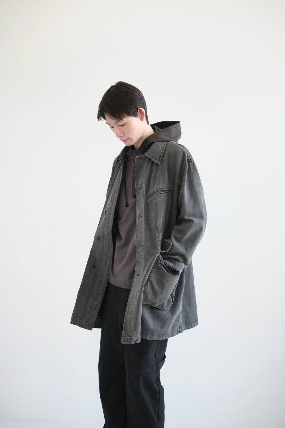 Hatchingroom - Mil Coat (Grey) product image 7 | TRAB K-Fashion Australia