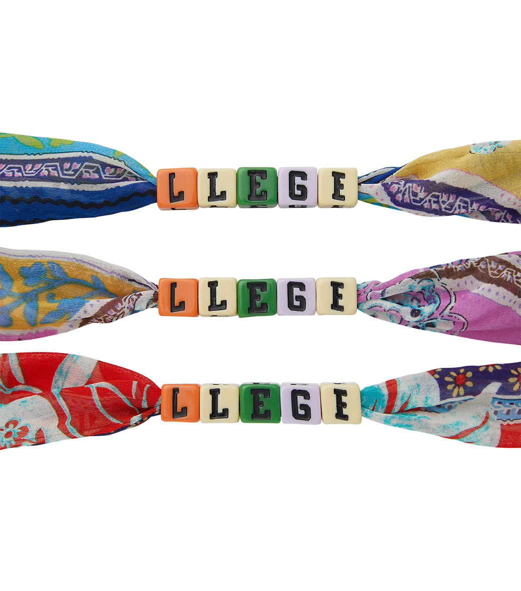 Llege - Cube Logo Scarf (Multi) product image 1 | TRAB K-Fashion Australia