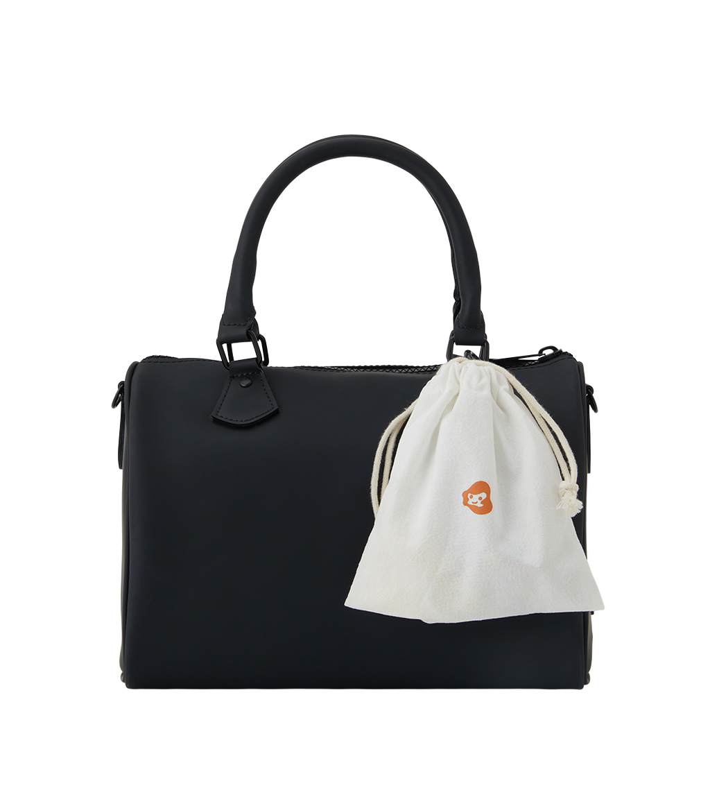 Llege - Vintage Keyring Jellege Tote Bag (Black) product image 1 | TRAB K-Fashion Australia