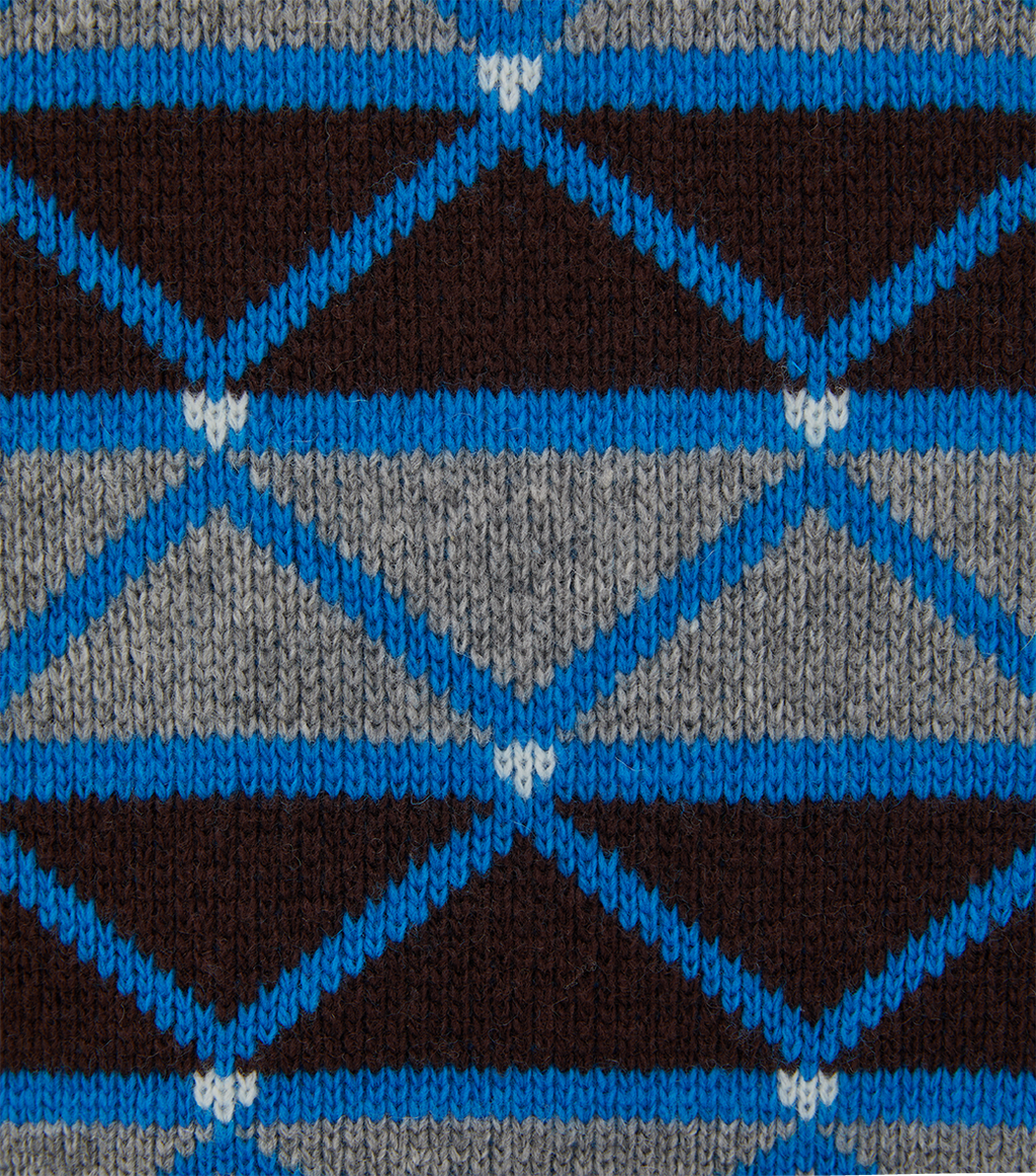 Llege - Winter Jaquard Sweater (Blue) product image 5 | TRAB K-Fashion Australia