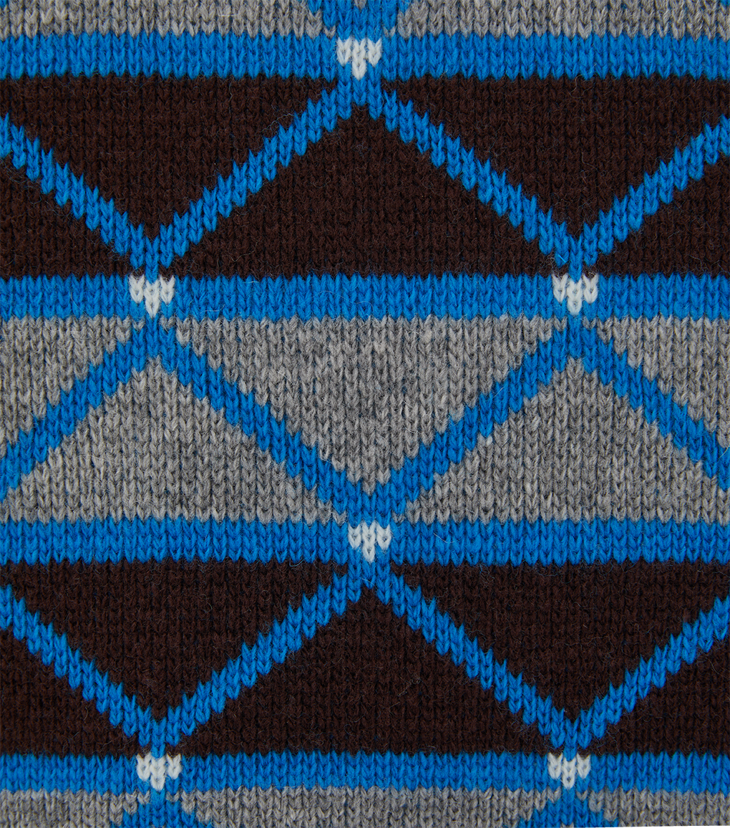 Llege - Winter Jaquard Sweater (Blue) product image 5 | TRAB K-Fashion Australia
