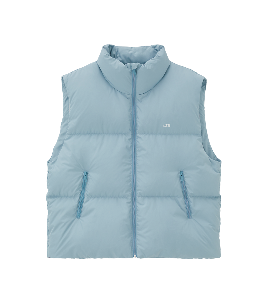 Llege - Llege Puffer Vest (Blue) product image 1 | TRAB K-Fashion Australia
