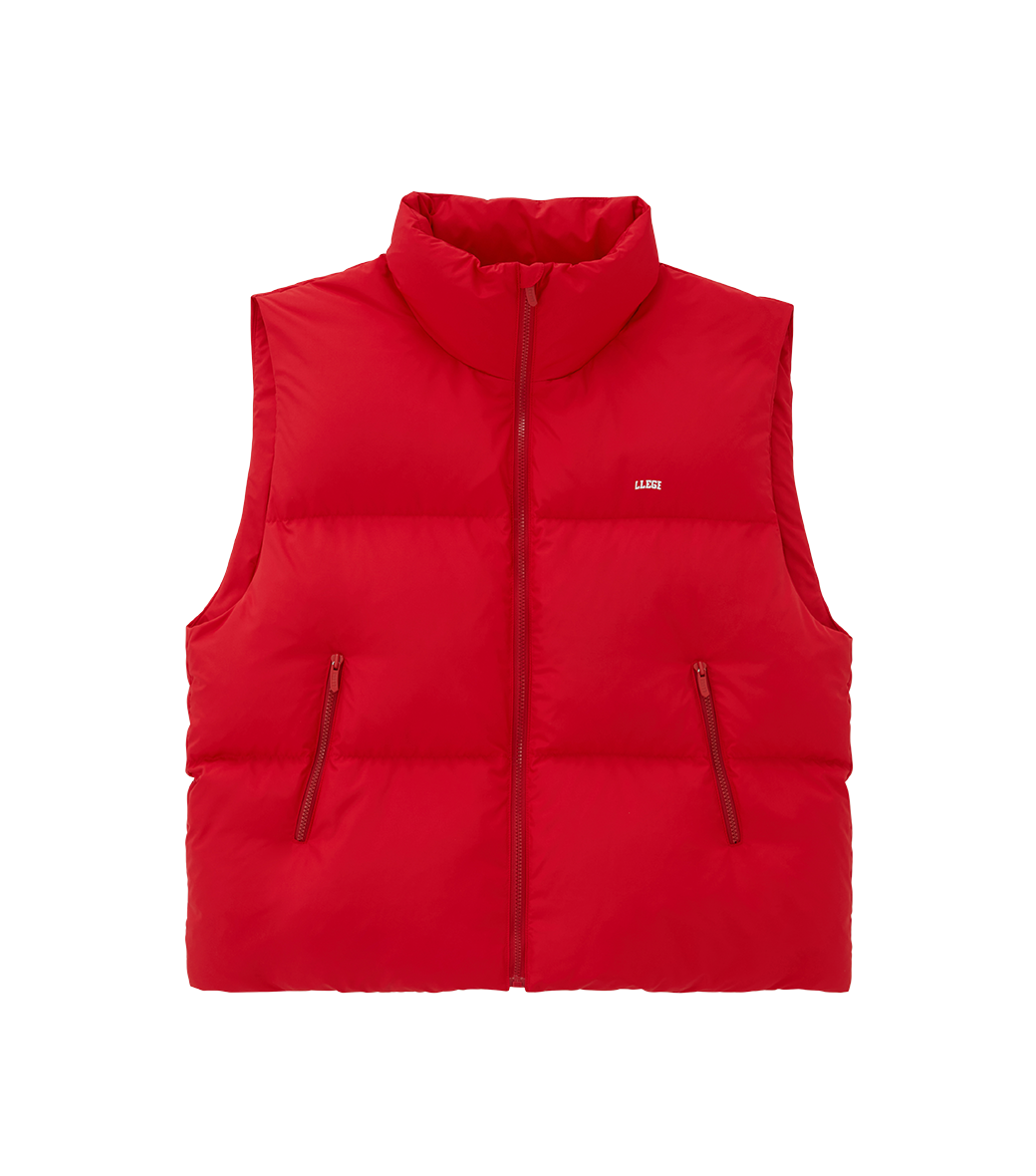Llege - Llege Puffer Vest (Red) product image 1 | TRAB K-Fashion Australia