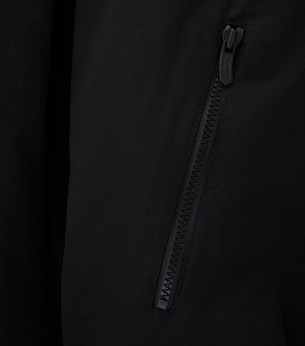 Llege - Oversized Shearing Collar Jacket (Black) product image 5 | TRAB K-Fashion Australia