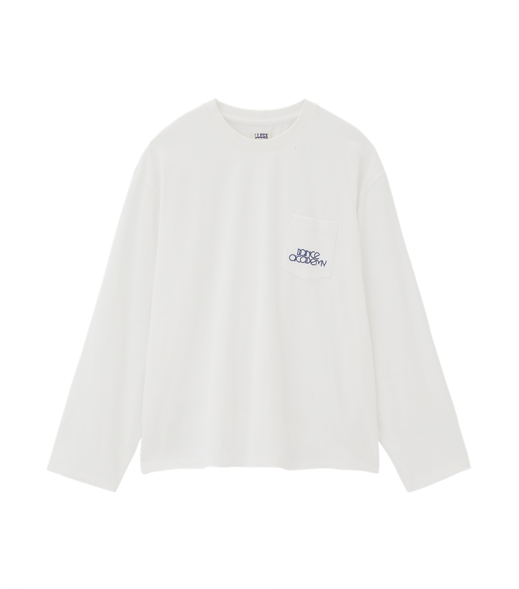 Llege - Sun-Bleached Effect Long Sleeves (Off White) product image 1 | TRAB K-Fashion Australia
