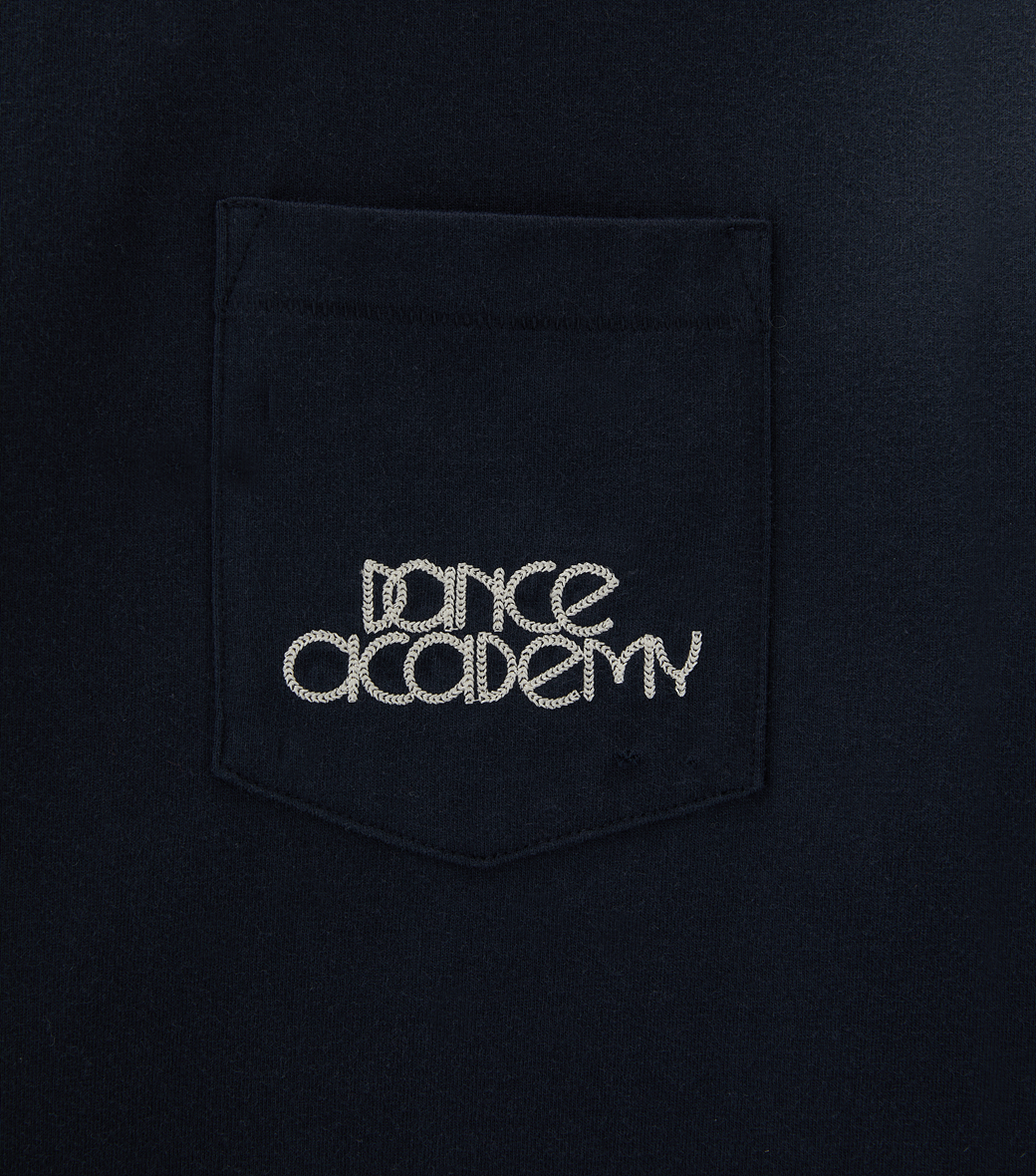 Llege - Sun-Bleached Effect T-Shirt (Navy) product image 3 | TRAB K-Fashion Australia
