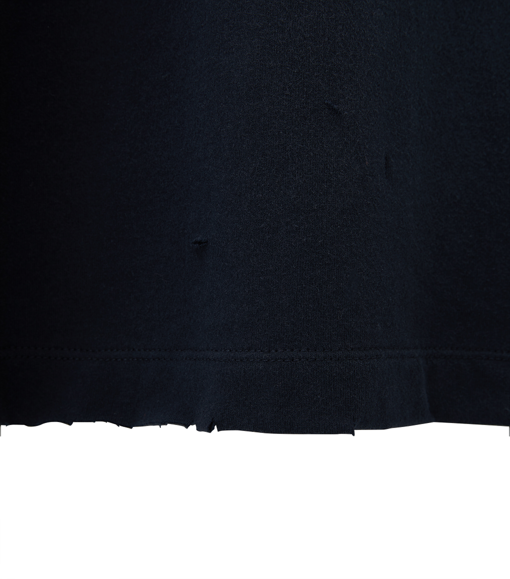Llege - Sun-Bleached Effect T-Shirt (Navy) product image 6 | TRAB K-Fashion Australia