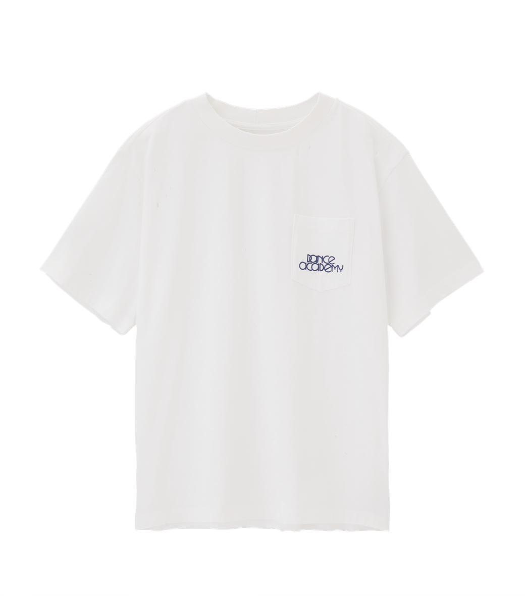 Llege - Sun-Bleached Effect T-Shirt (Off White) product image 1 | TRAB K-Fashion Australia