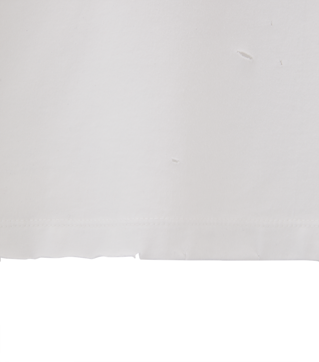 Llege - Sun-Bleached Effect T-Shirt (Off White) product image 6 | TRAB K-Fashion Australia