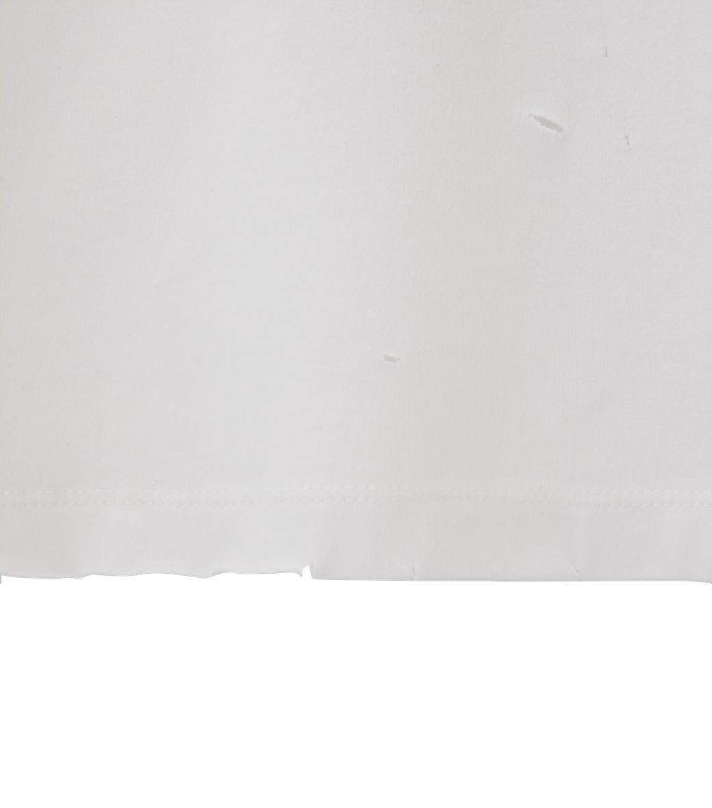 Llege - Sun-Bleached Effect T-Shirt (Off White) product image 6 | TRAB K-Fashion Australia